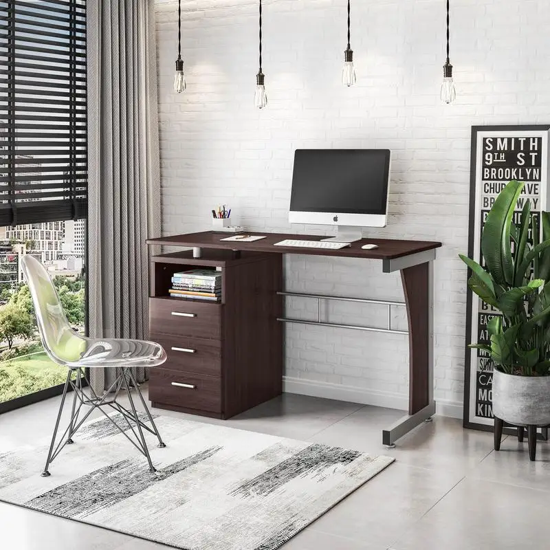 Computer Desk with Ample Storage Space and Modern Design