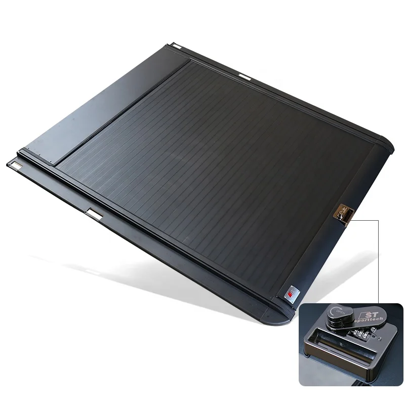 Hard Aluminum Alloy Waterproof Retractable Cover Tonneau Cover With Password Lock For L200/Triton