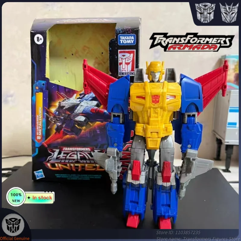 

Оригинальная абсолютно новая модель робота-трансформера, игрушка серии G Metalhawk G1, мультяшная фигурка из фильма, аниме, подвижная популярная кукла в подарок