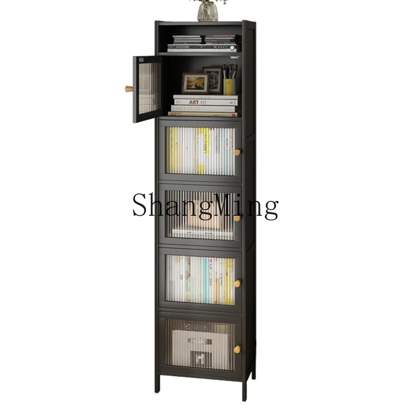 

ZYY floor rack with door dust-proof book locker simple thickened multi-functional storage cabinet