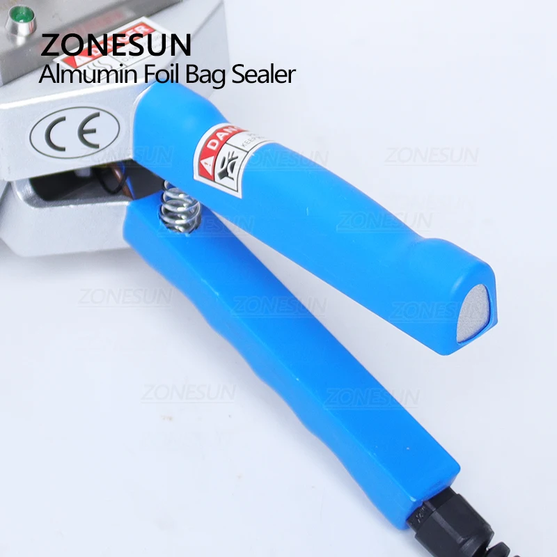 ZONESUN sealing machine Constant Heat Handheld Sealer Sealing Machine Mylar Aluminum sealer Foil Bag sealer ZS-FKR200C