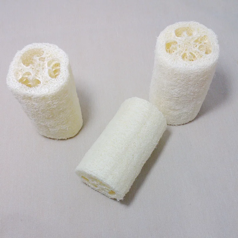 Loofah Natural para el hogar, toalla de ducha corporal, esponja, depurador de Merchandises, almohadilla de masaje de Spa, paños suaves, Eco caliente, nuevo, 1 unidad