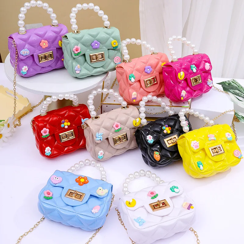 Barbie Fashion Women's Crossbody Bag Mini Shoulder Bag Large Capacity Mobile Phone Coin Purse Cosmetics Storage Small Square Bag