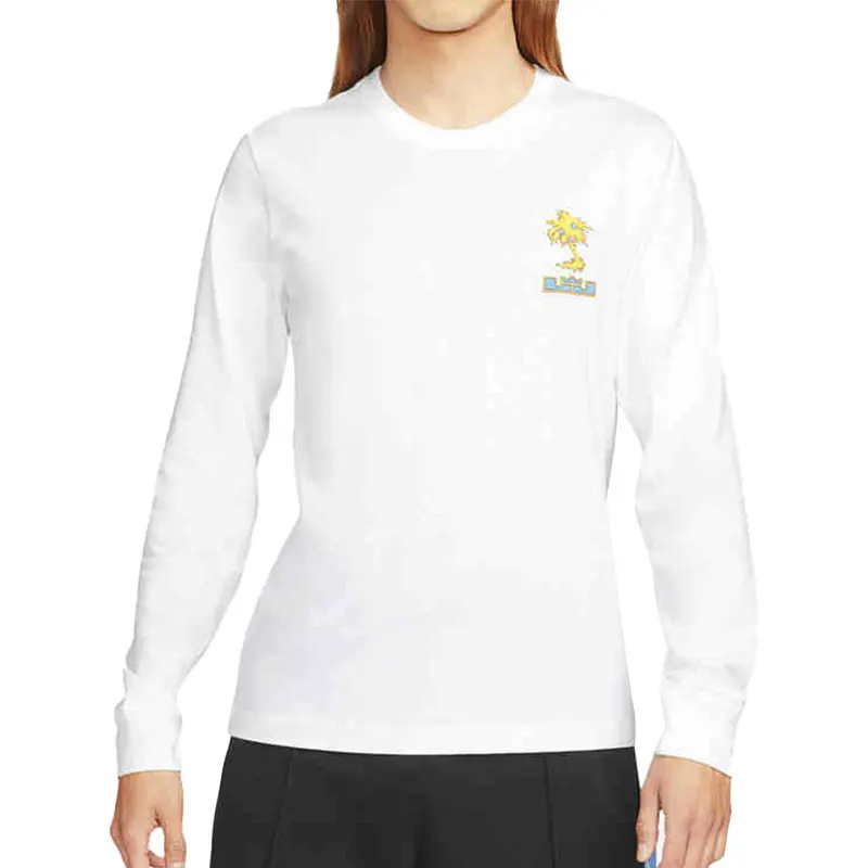 ไนกี้ของแท้เสื้อยืดกีฬาแขนยาวลำลองผู้ชาย DN2906-100