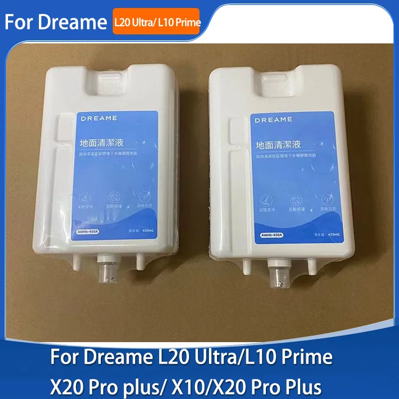 

Liquid For Dreame L20 Ultra/L30 Ultra /L10 Prime/X10/x10 pro/X20 Pro Plus Vacuum Cleaner parts 450ML Detergent Cleaning Solution