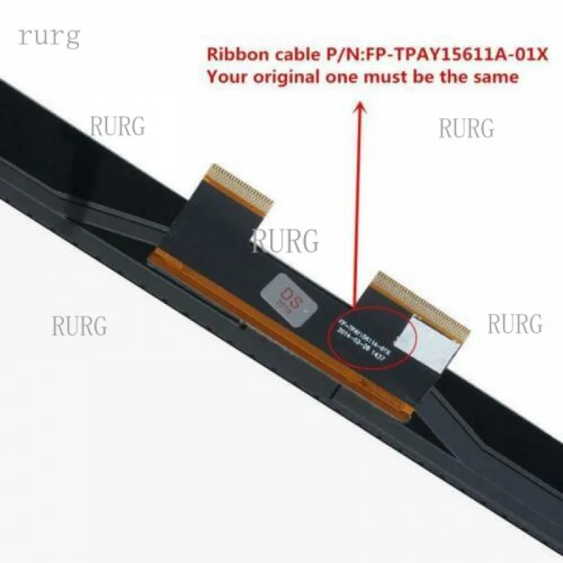 L Für Asus Touchscreen Glas Digitizer |   TP500L TP500LA TP500LN |   15,6 Zoll |   LED-LCD |   Schwarz 16:9 glänzend |   FP-TPAY15611A-01X