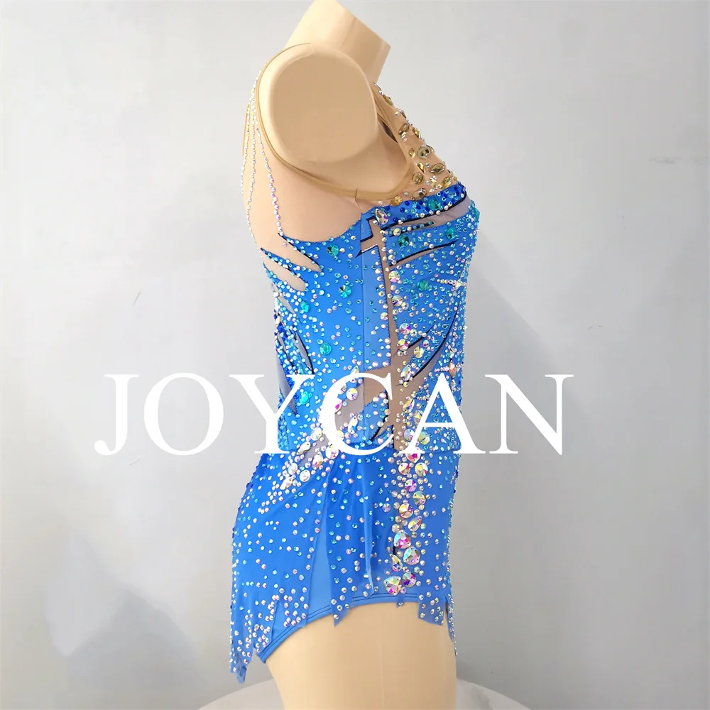 JoyCan Rhthmic Gymnastik-Trikots für Mädchen und Damen, Spandex, elegante Tanzkleidung für den Wettbewerb