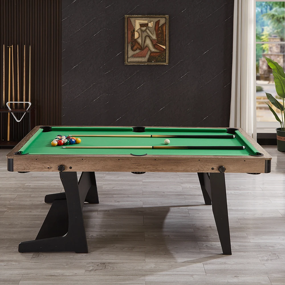 

6ft Modern 3-in-1 Portable Foldable Billiard Table