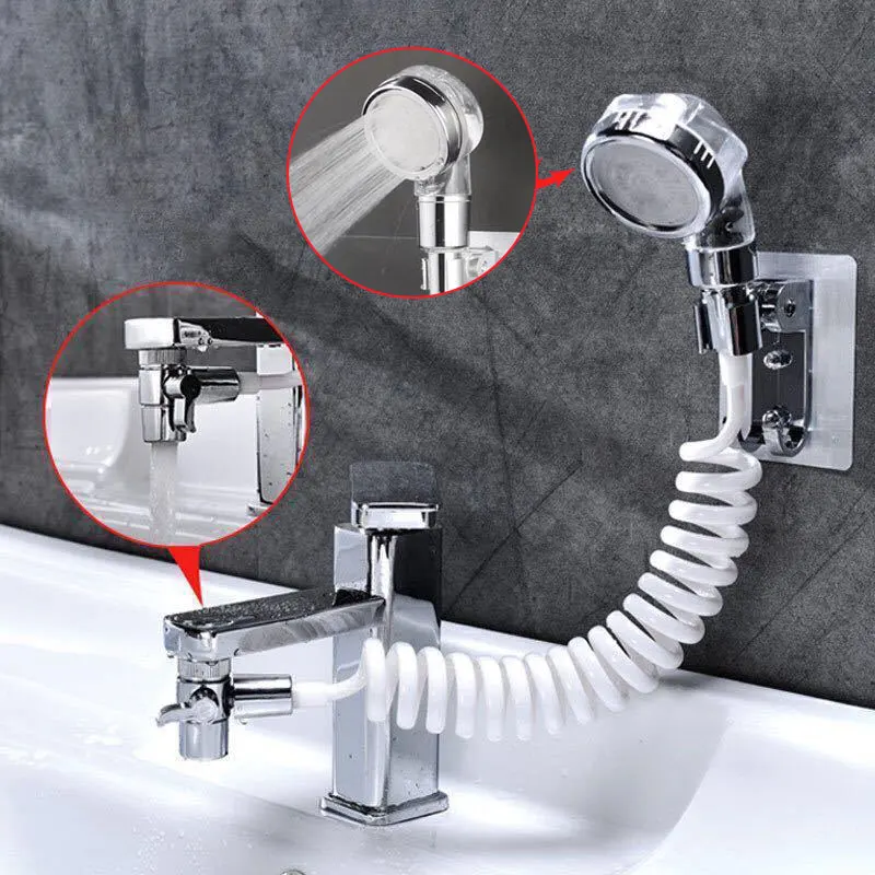 Bathroom faucet shower nozzle set connector hand-held shower shampoo toilet faucet filter shampoo room kitchen sink faucet