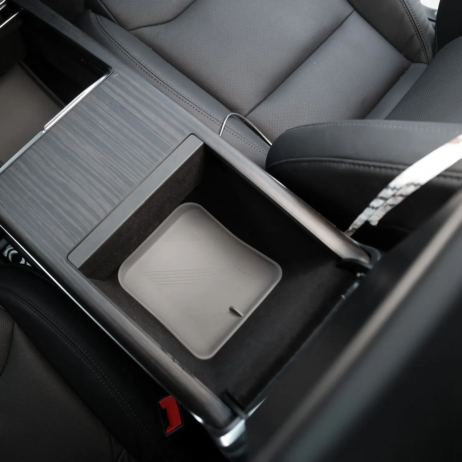 

AEA6-For Tesla Model X S Armrest Box Storage Protective Pads Car Interior Accessories