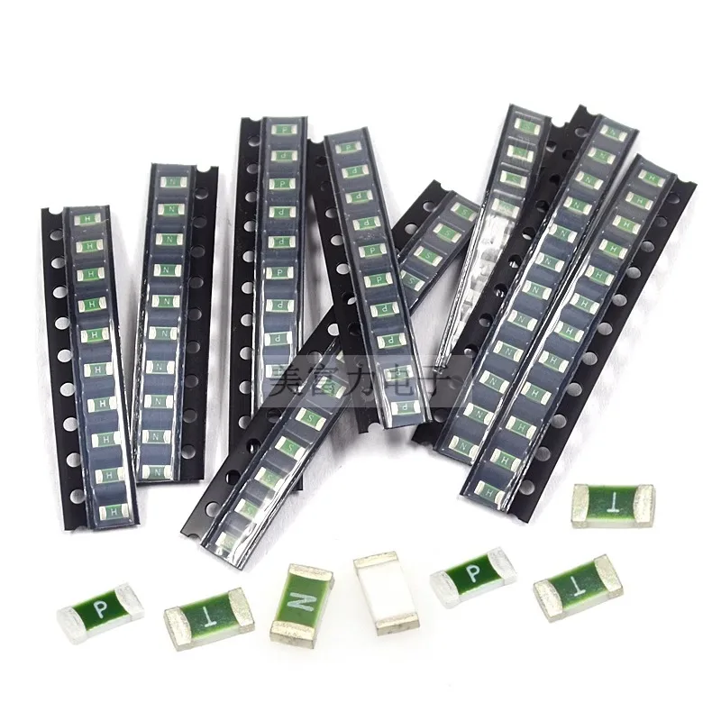 50Pcs/lot A One Time Positive Disconnect SMD Restore Fuse 1206 1A 2A 3A 4A 5A 7A