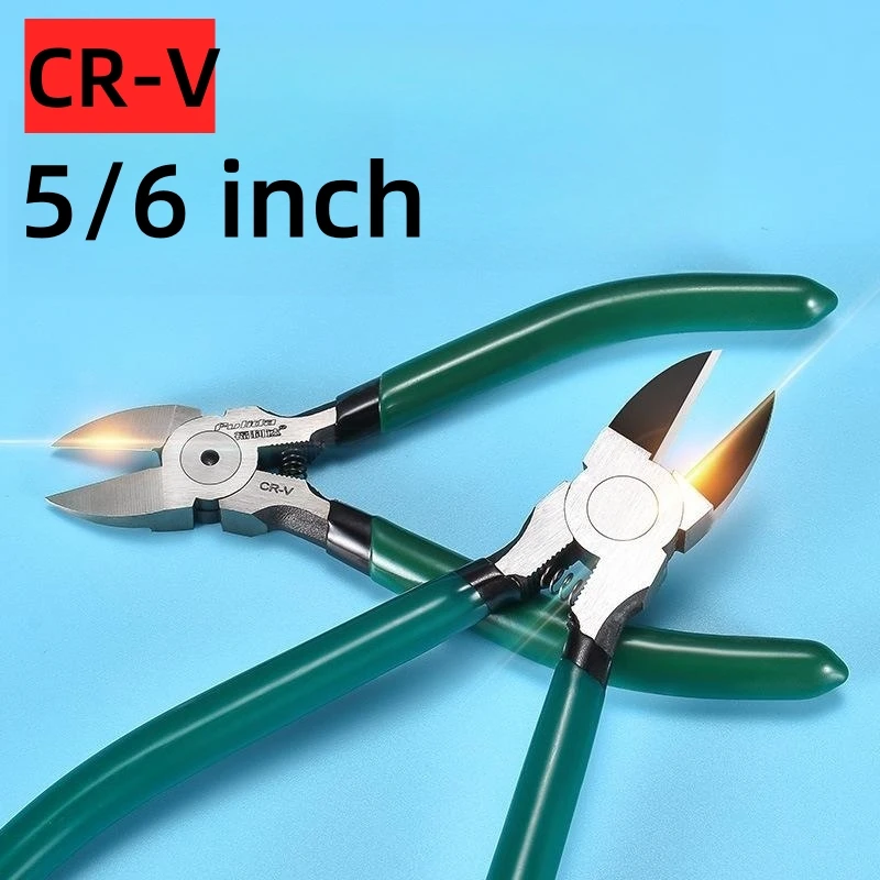 Cr-v Alicates de Plástico Hcs para Fio Elétrico Cortadores de Cabo Corte Side Snips Ferramenta Eletricista Ferramenta de Jóias em em