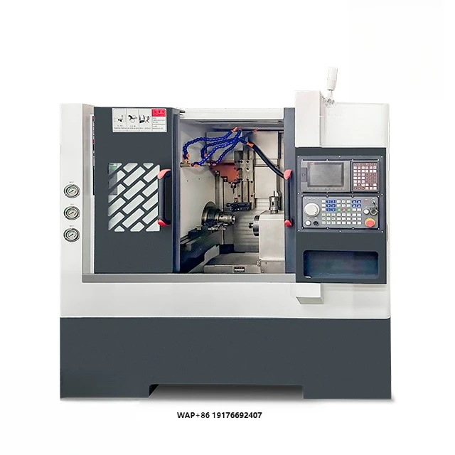 Lathe Machine for Metal Mini Lathe Flat Bed Cnc Machine Automation Metal Parts Machining Machine Tool Equipment