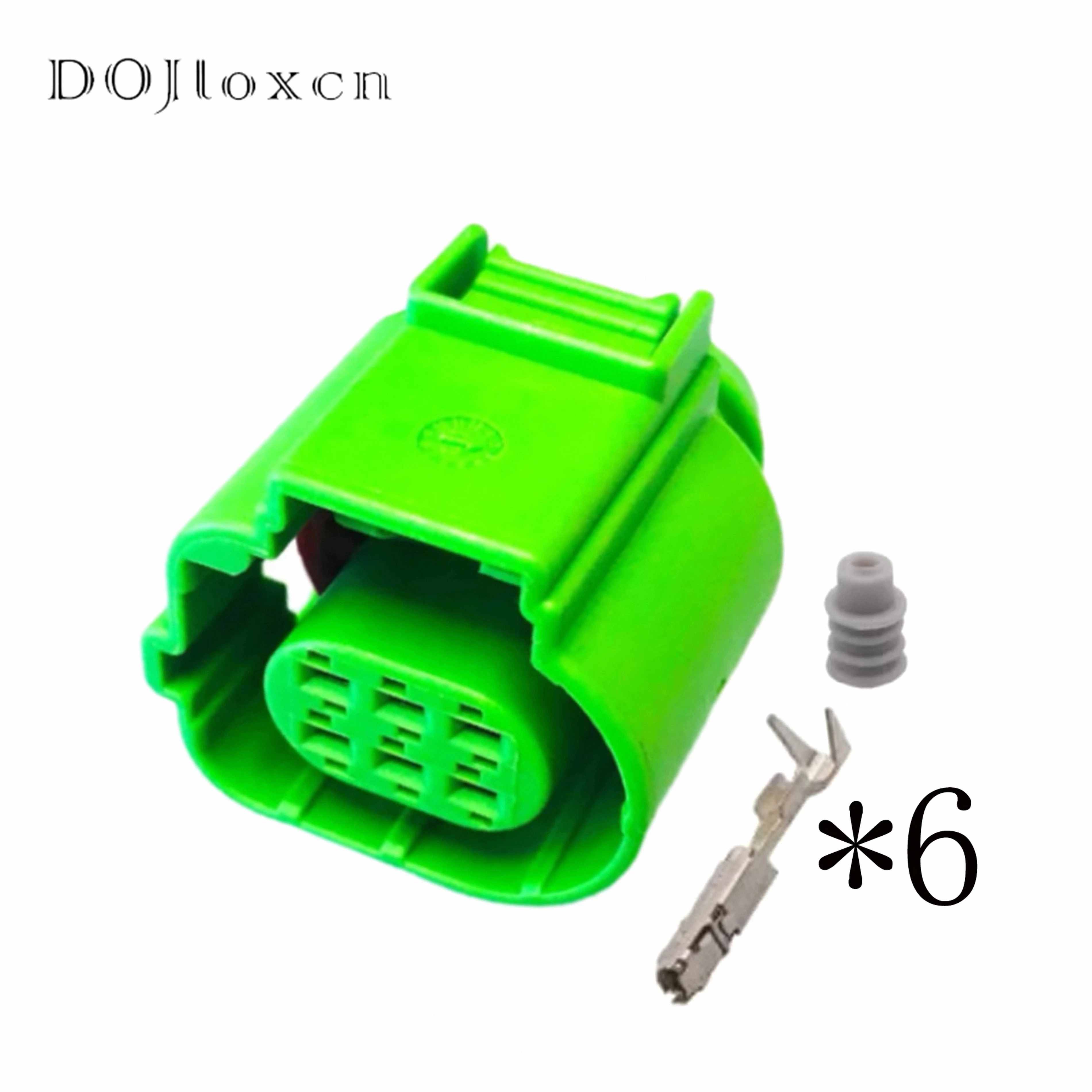 1/5/10/20/50 مجموعات 6 دبوس 4H 0973713 C السيارات ذكر أنثى موصل مقاوم للماء الضوء الخلفي الذيل مصباح التوصيل 4G 0973813 ج ل A4L B8 B9 A5 #6