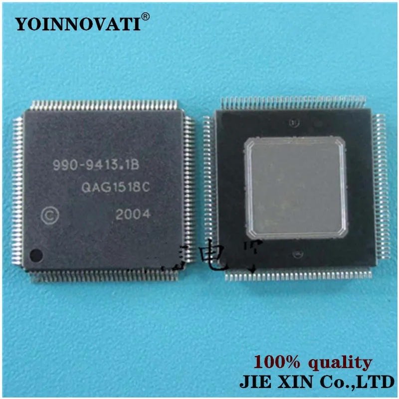 

5pcs/lot 990-9413.1B 990-9413 990 9413 1B QFP128 Car ABS pump computer board IC chip Car radio chip for Mercedes-Benz C-class