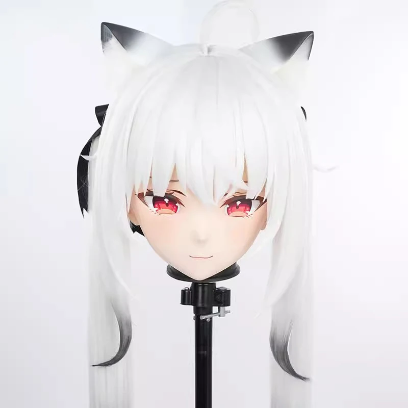 

(MEO219) Customize Handmade Full Head Lockable Crossdress Male to Female Japanese Cartoon Anime Game Character Kigurumi Mask