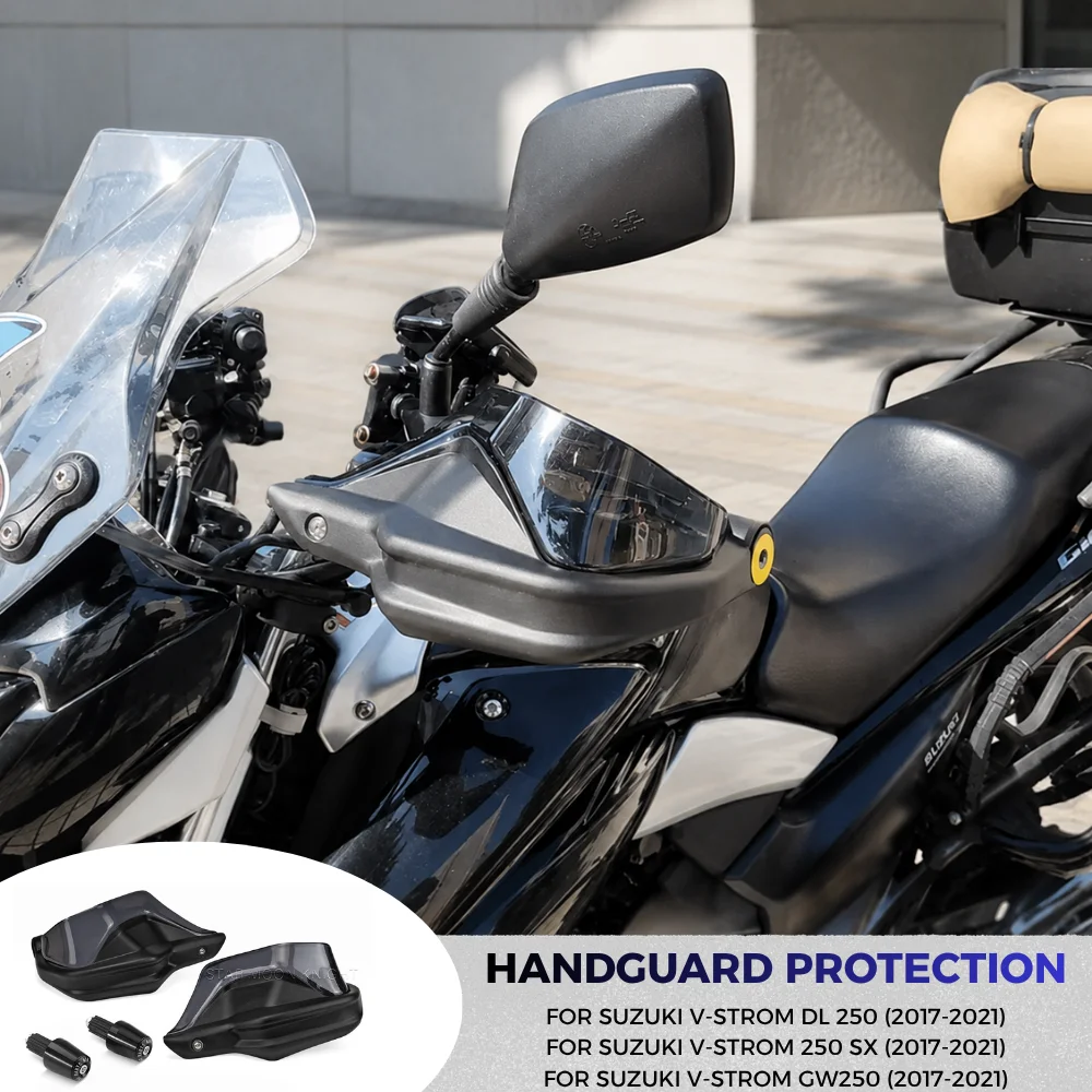 Hand Guard For Suzuki V-Strom 250 DL250 GW250 GW 250 (2017-2021) Motorcycle Handguards Handlebar Guards Kits Accessories
