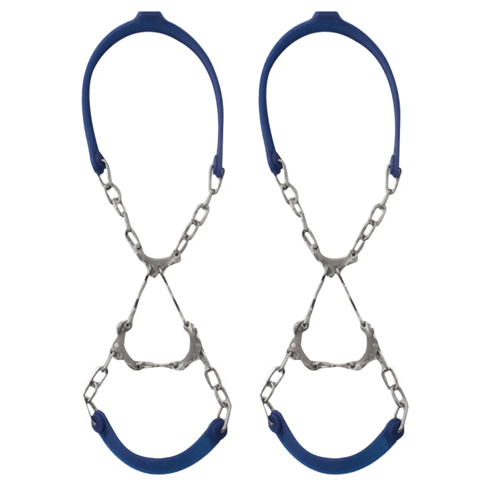 

2Pcs Hiking Shoe Chains Premium Ice Traction Crampons for Mountaineering Climbing Snow Ice Safety Grippers Shoe Chains