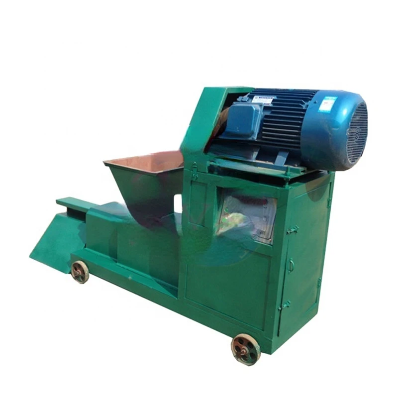 Wood Chips Sawdust Rod Briquette Extruder/Automatic Charcoal Nutshell Briquettes BBQ Coal Stick Making Machine