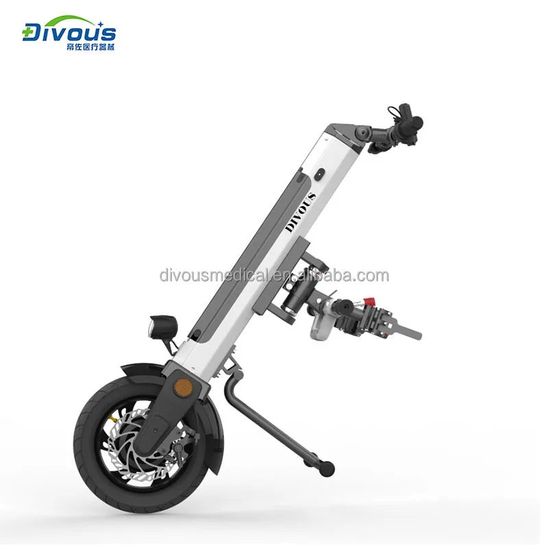 Coofull Newest Hot Sale Wheelchair Bike Attachment 12inch 350w Electric Handbike Handcycle