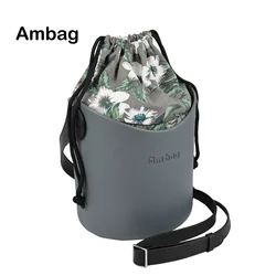 New Obag Style Ambag EVA O bag Basket cestino stile Obag con manici cinghie inserto in tela borsa a tracolla donna borsa fai da te