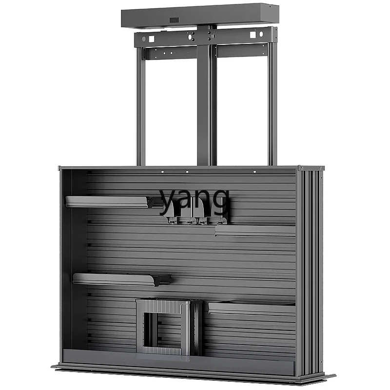 Lcx voice-activated vertical pull-down electric kitchen cabinet intelligent lift basket machine