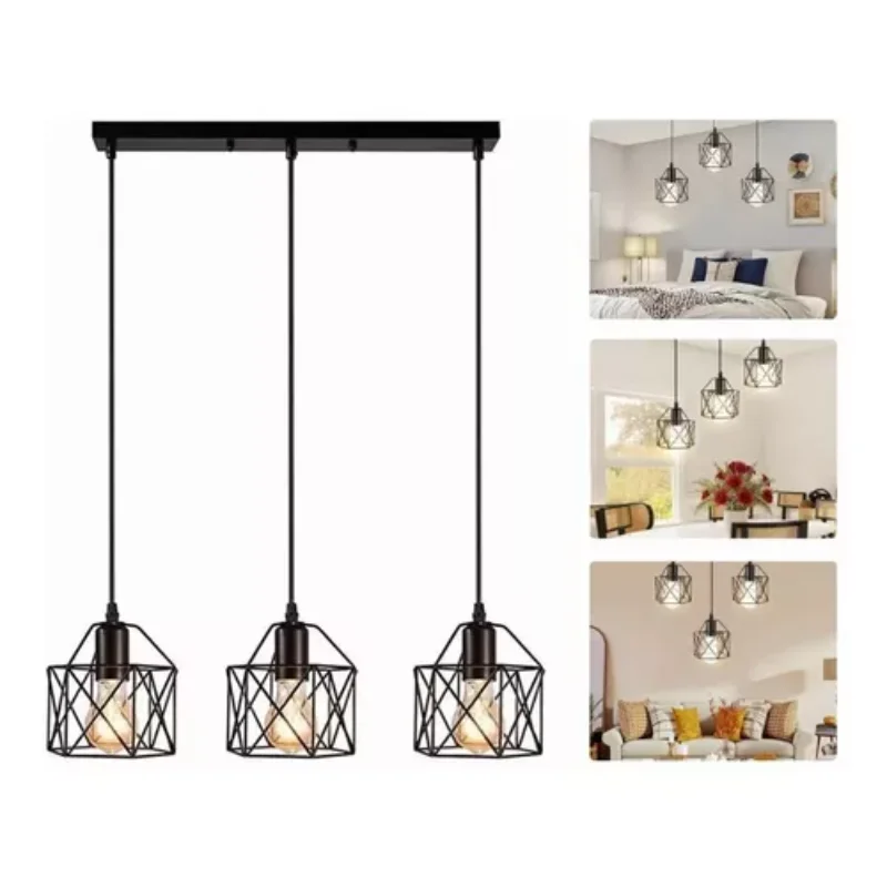 industrial hanging lantern 3--1 A4 ceiling light