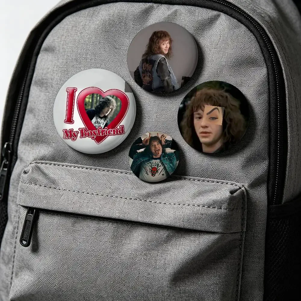 Cool J-Joseph Quin-S Badges Badges Cartoon Round Brooches On Backpack Jacket Acrylic Button Pins Collection Gifts