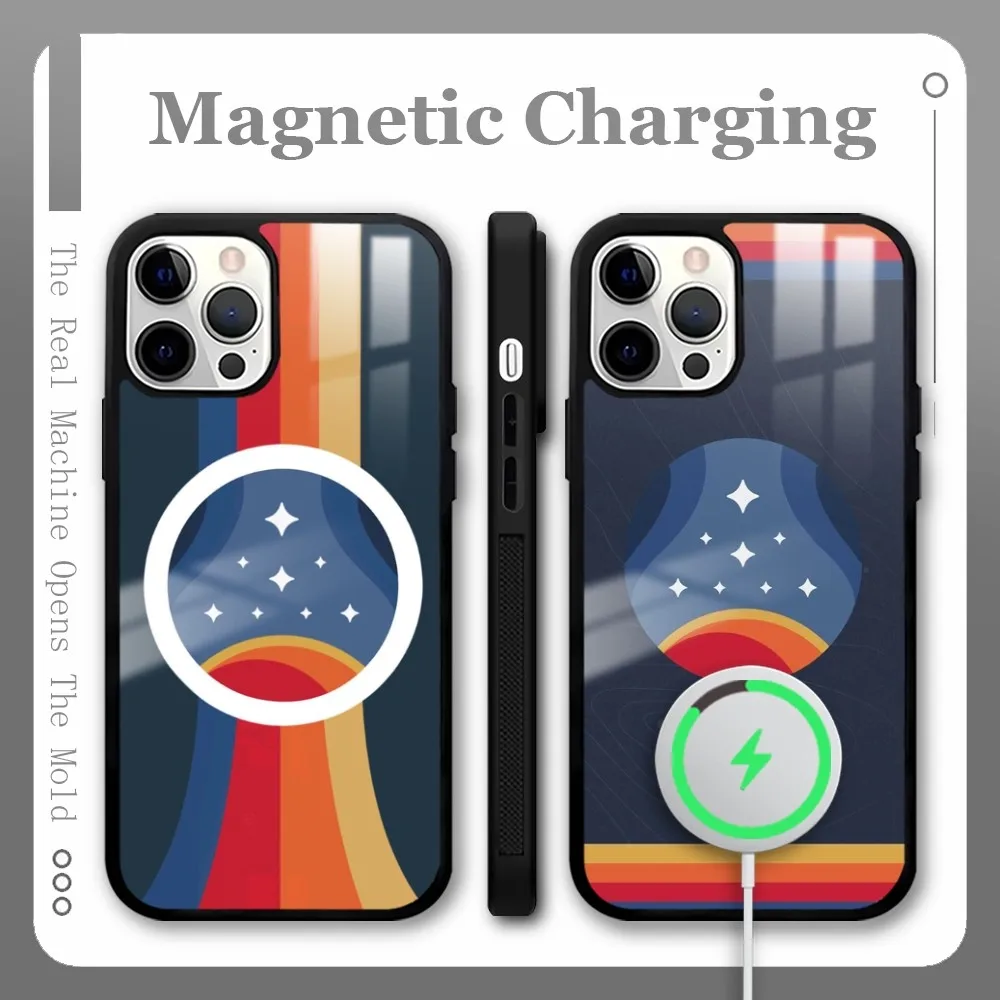

Game S-STARFIELDes Phone Case For iPhone 16 15 14 13 12 11 Pro Max Plus Mini Magsafe Magnetic Wireless Charging Cover Coque