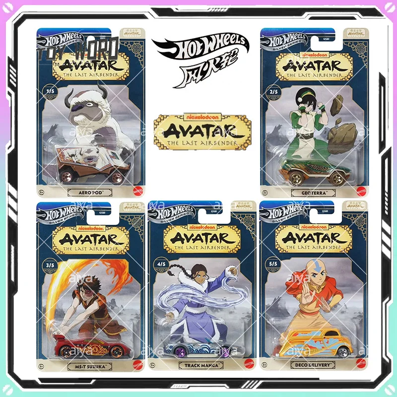 

New Hot Wheels Car Avatar Joint-name Car Model 1/64 Alloy Simulation Cars Model Ornament Custom Collectible Birthday Toy Gift