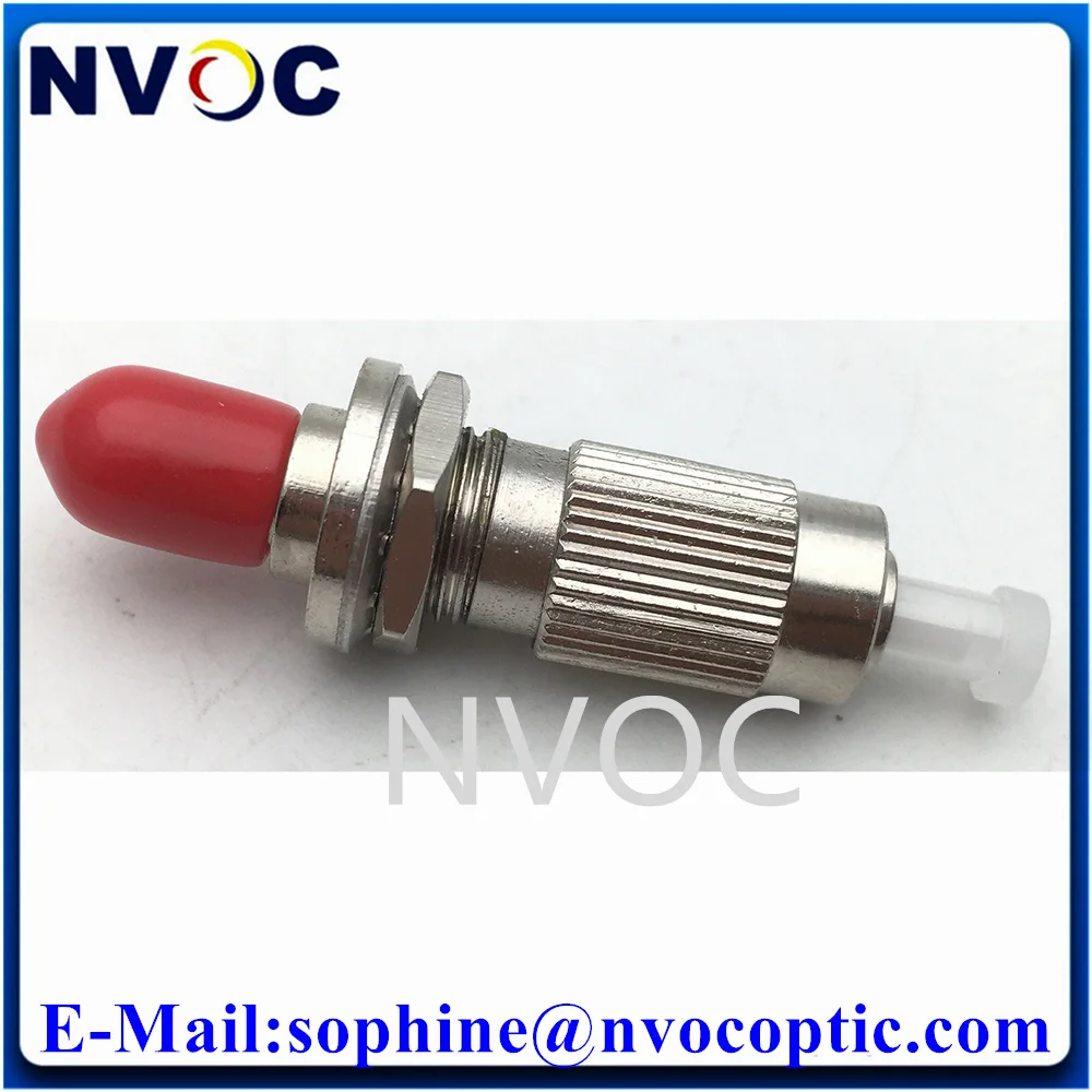 SM A905-FC Hybrid Fiber Optic Adaptor,SMA Female to FC Male Ceramic Ferrule Single/Multi Mode Optical Adapter Coupler Connector