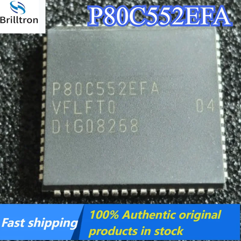 3-20PCS Original P80C552EFA PLCC68 Embedded Microcontroller Brand New Original in Stock , Fast Shipping.