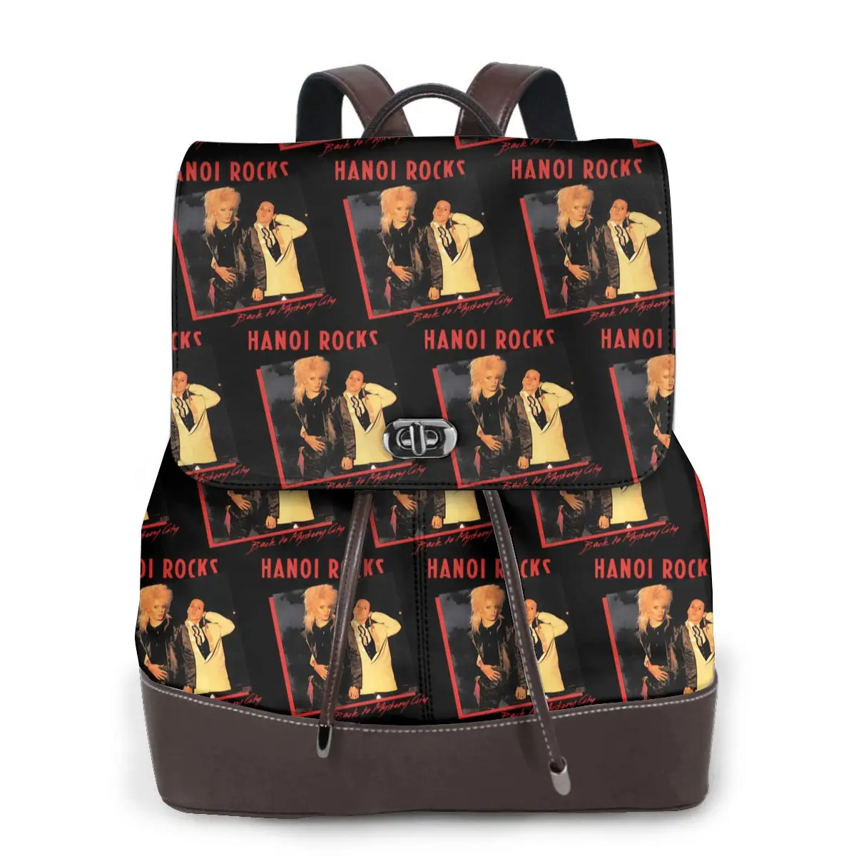 Hanoi Rocks Bookbag School Student Bags Hiking Travel Daypack for Women Fashion Derma Backpack