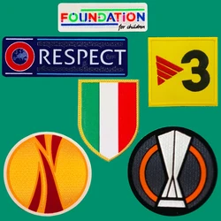 Football Badges RESPECT PATCH SOFT SOCCER Heat Transfer IRON PATCHES RSL 2021 2023 2024 Soccer Badge Patch 6 cup