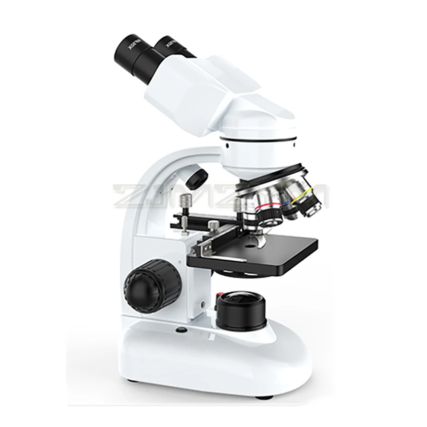 Imagem -02 - Microscópio Biológico hd Zoom 6000x20000x Microscópio Digital Led Lab Composto com Wide-field 10x e 50x Oculares para Laboratório
