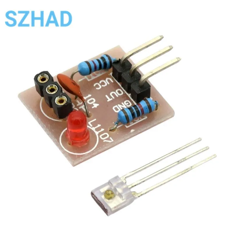 5V Laser Receiver Sensor Detection Module Non-Modulator Tube for Arduino