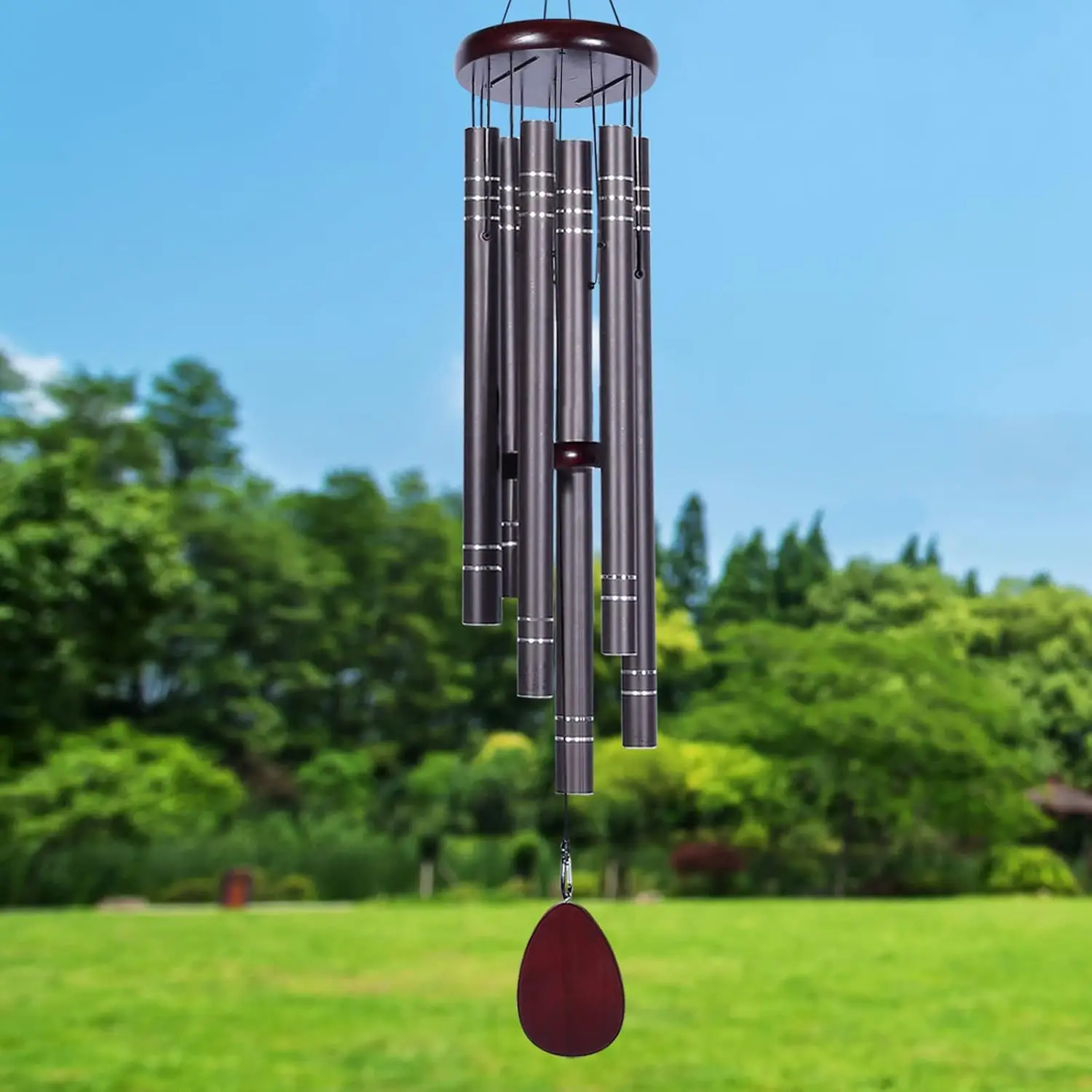 Large Wind Chimes Outside Deep Tone 42