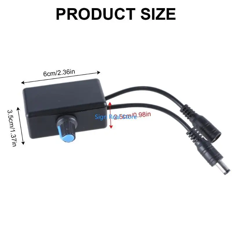 DC5V~24V PWM Low Motor Speed Controller Adjustable Driver Switches 41XB