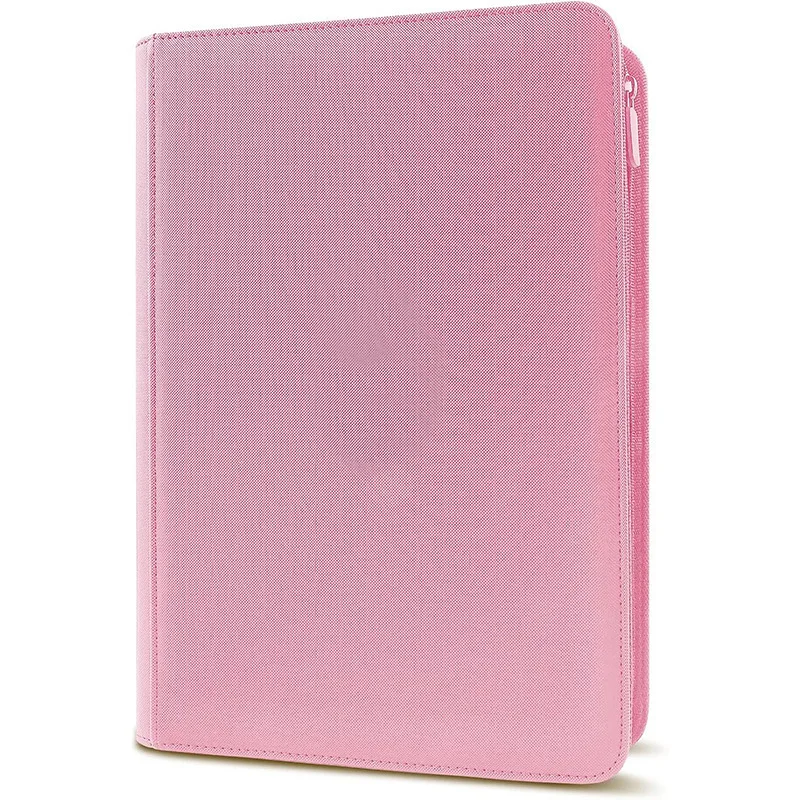 Large 360 Hold TCG Card Binder 9 Pocket Zippered Waterproof for Pokemon YuGiOh Magic Cards Anime Game Card Collection Album