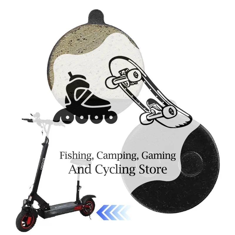 

Replacement Brake Pads for Electric Scooters Ninebot F30 F20 F40, SmartGyro, VSETT 9 9+ & KUGOO M4 M4 PRO