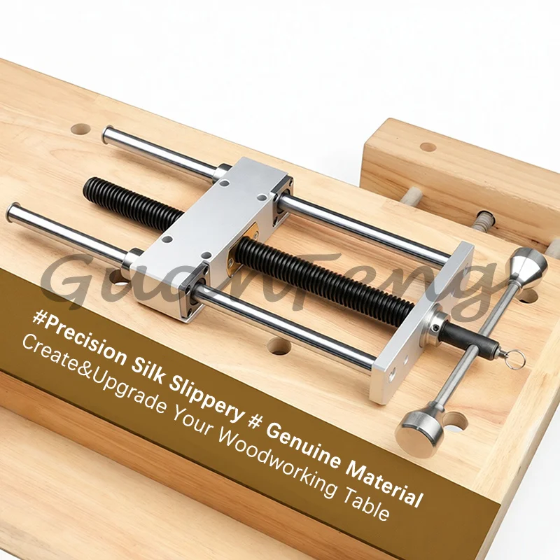 Woodworking Desktop Inertial Vise, Precision Heavy Duty Workbench Table Clamp for CNC