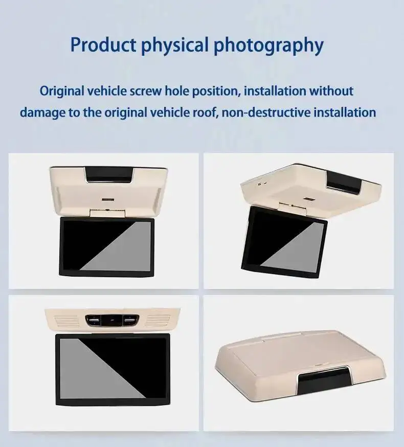 For Mercedes Benz V260 V260L V-class V Class Android Multimedia Player Mirror Link Remote Control Roof Screen Ceiling Monitor