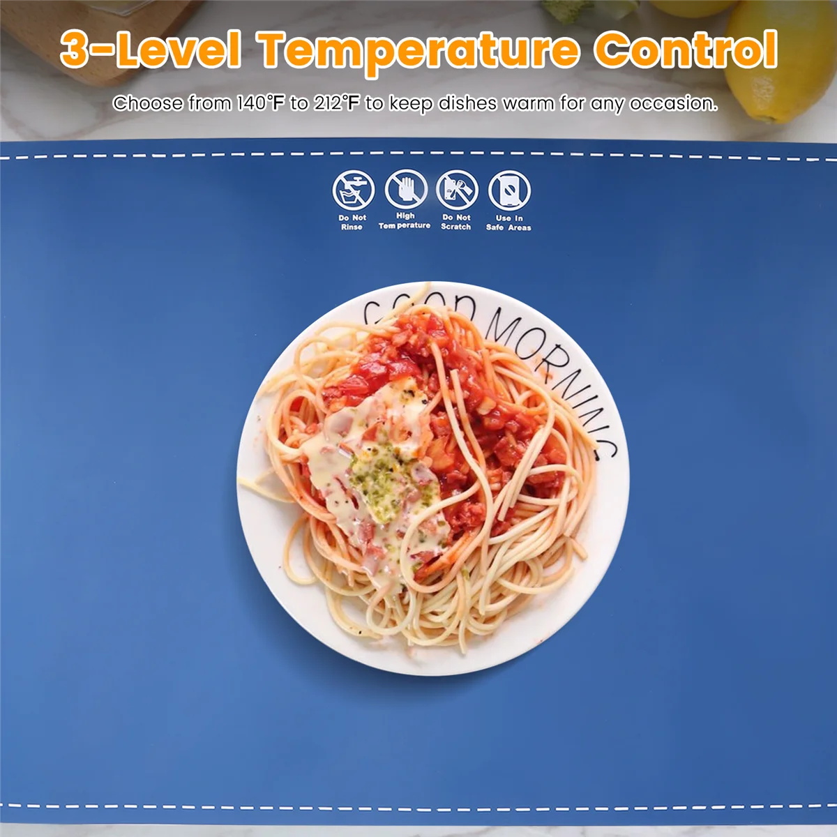 

Simple-Design Warming Plate Foldable Food Table Heat Insulation Plate (US), B