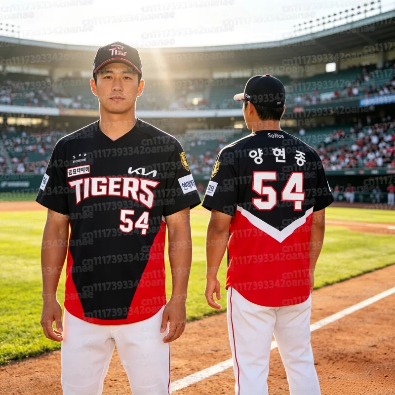 2026-27 New Tigers Baseball Jersey 3D Printed Sportswear Y2K Oversized Casual Quick Drying Top Tees Men's T-shirt FamilyMatching