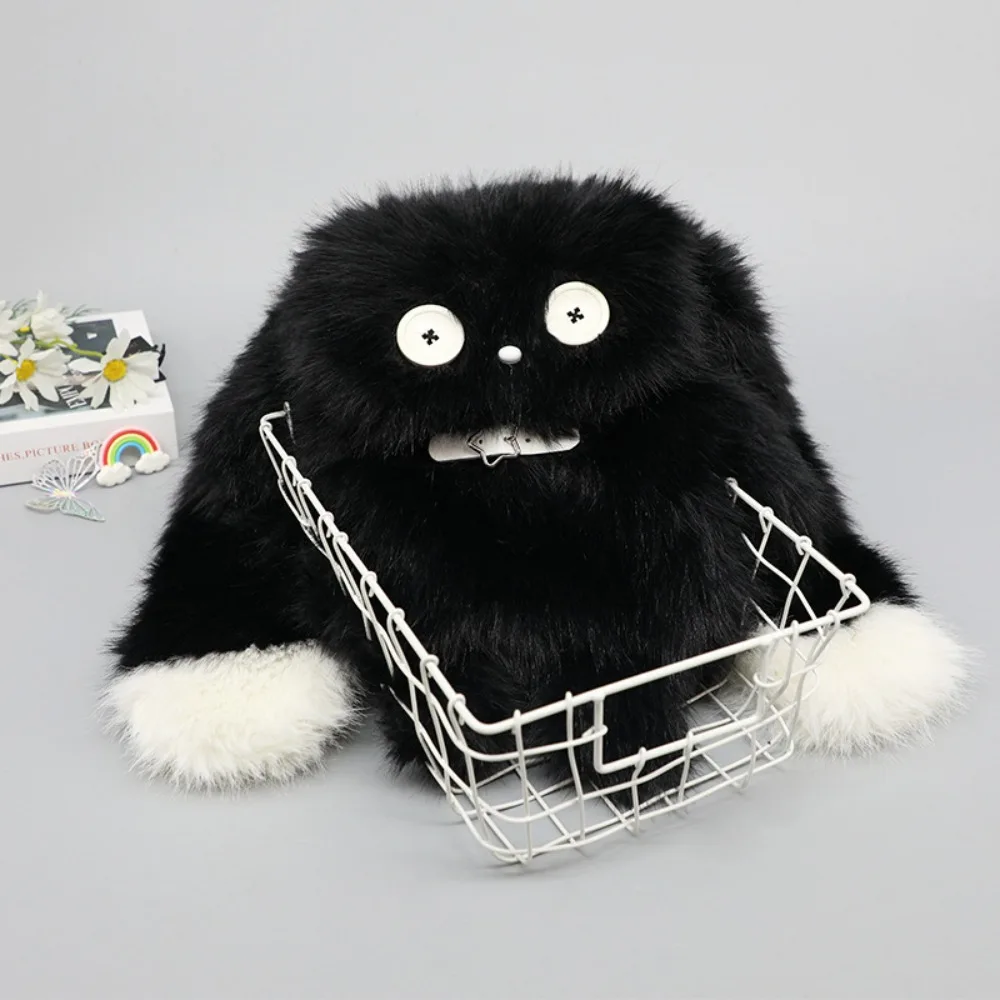 Kawaii Arctic Bunny Plüsch-Rucksack, süße Kaninchen-Tasche, weiche, flauschige Umhängetasche, Anime, Cosplay, Umhängetasche, Geschenk für Mädchen und Frauen