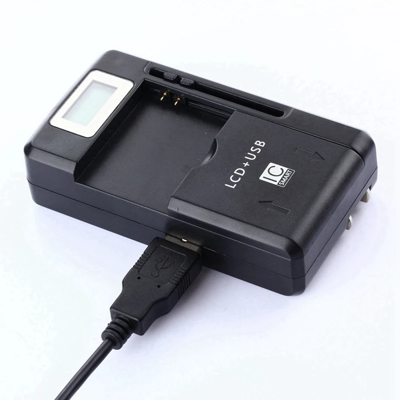 휴대 전화 카메라 리튬 이온 배터리 충전 미국 플러그에 대 한 5X 4.2V 모바일 범용 배터리 충전기 벽 여행 충전기