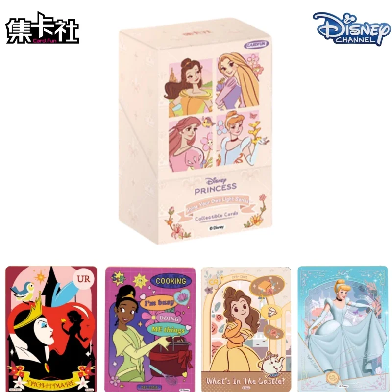 

Card.Fun Official Genuine Disney Princess Card Shining Self Series Animation Cartoon Periphery Game Collection Children Toy Gift