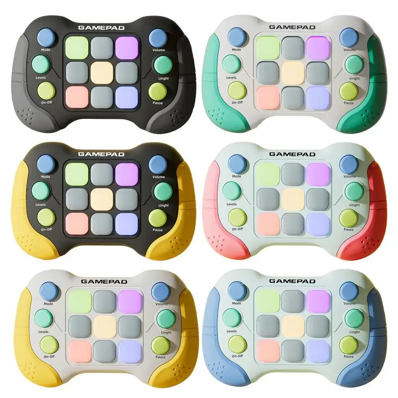 Push Game Fingertip Toys 5 Modes Fast Press Game Fingertip Toy 999 Grades Handheld Game For Kids Fast Speed Pushing Game