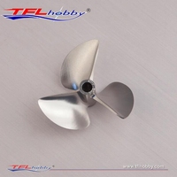 TFL Genuine Parts! Three-Bladed Propeller O-Series CNC 1.4 Dia=6.35mmThread Dia 58mm-70mm CCW Aluminium Propeller for RC boat