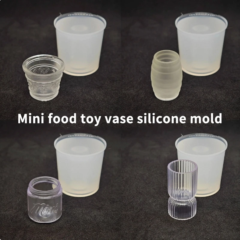 1 шт./1 компл., миниатюрная чайная чашка для кукольного домика/упаковочная коробка, силиконовая форма, УФ-эпоксидная форма для оборотника, аксессуары для кукол, игрушечное украшение для сцены